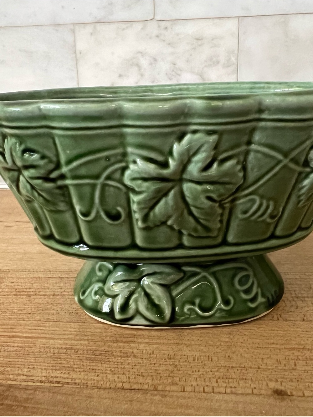 Green Ceramic Decorative Bowl - Home Art